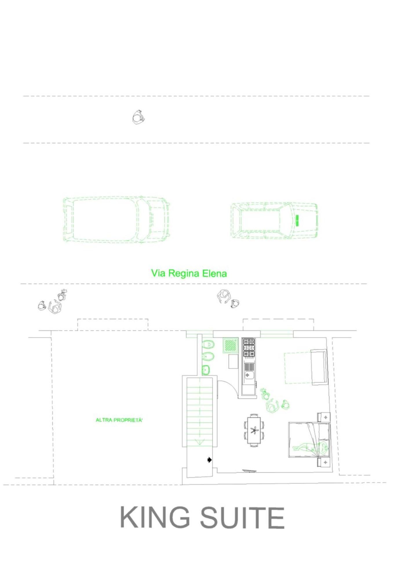 Olbia Center Regina Elena 49 King Apartman Kültér fotó